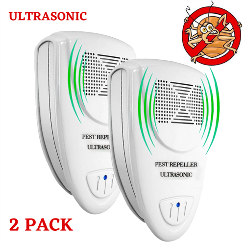 Ultrasonic Bed Bug Repeller PACK of 2 100 SAFE for Children and P