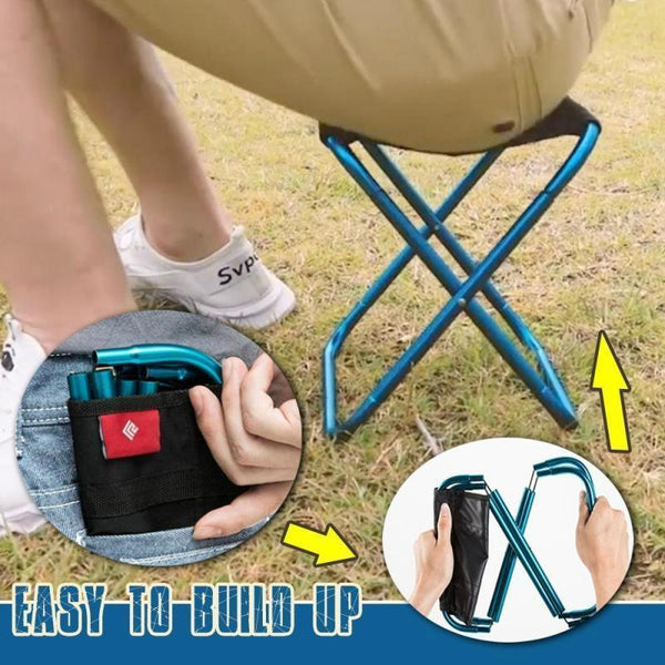 50%OFF - Mini portable folding stool - BestBck