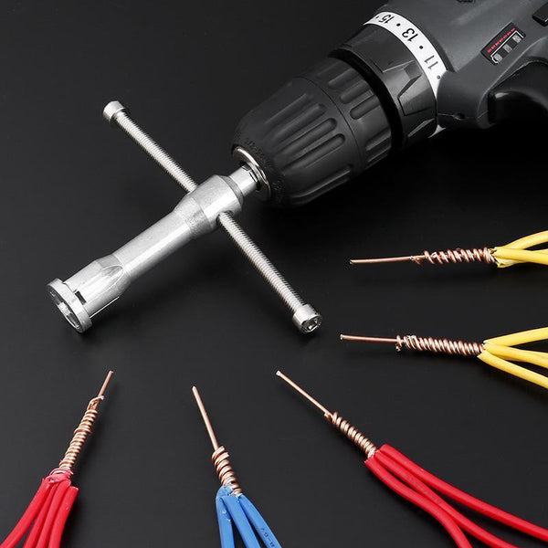 Wire Stripping And Twisting Tool - This tool can strip and twist wire at the same time - BestBck