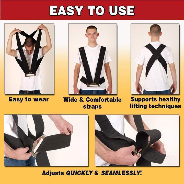 Make Moving Easier - Shoulder Moving Straps - BestBck
