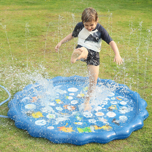 3-In-1  Kids Splash Pad, Sprinkler