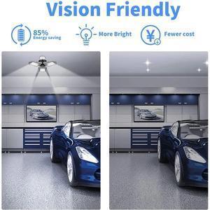 Four-Leaf LED Garage Lights（2020 New Upgrad） - BestBck