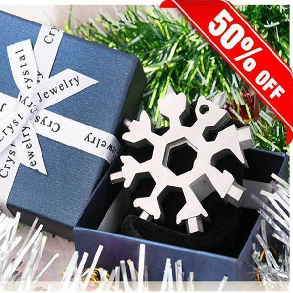 18-in-1 stainless steel snowflakes multi-tool - BestBck