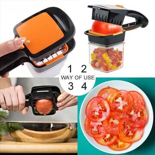 Multifunctional Fruit and Vegetable Dicer Chopper - BestBck