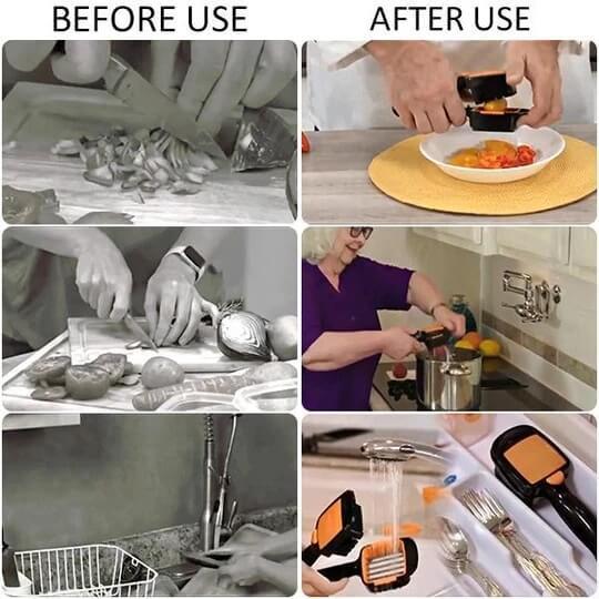 Multifunctional Fruit and Vegetable Dicer Chopper - BestBck