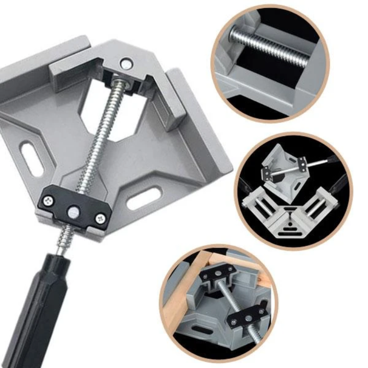 Two-Axis Welding Clamp - 90 Degree Right Angle Inside Corner Clamp - BestBck
