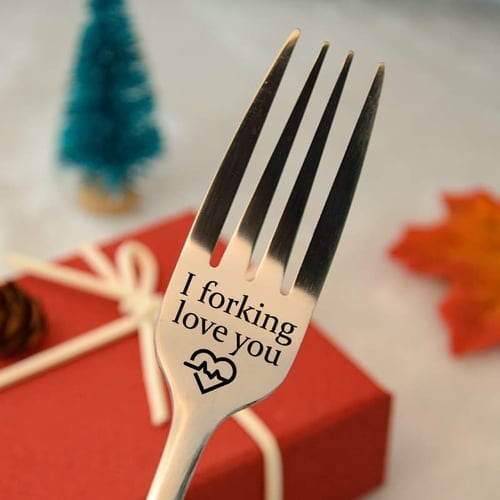 (🌹Huge Sale - 49% OFF🌹) 💝 Engraved Fork (With Gift Box) 💝