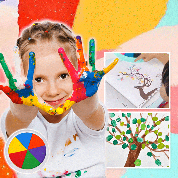 Funny Finger Painting Kit